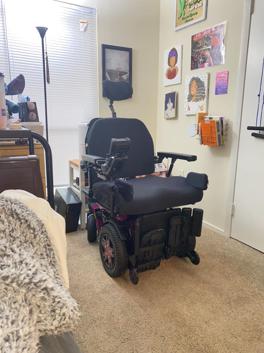 My new wheelchair! 