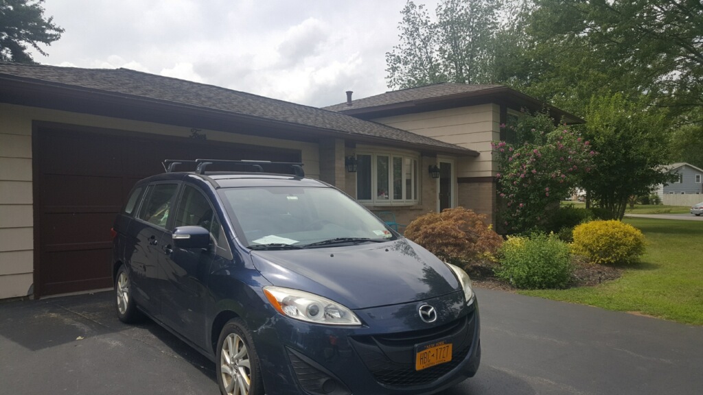 Home! Six months later...