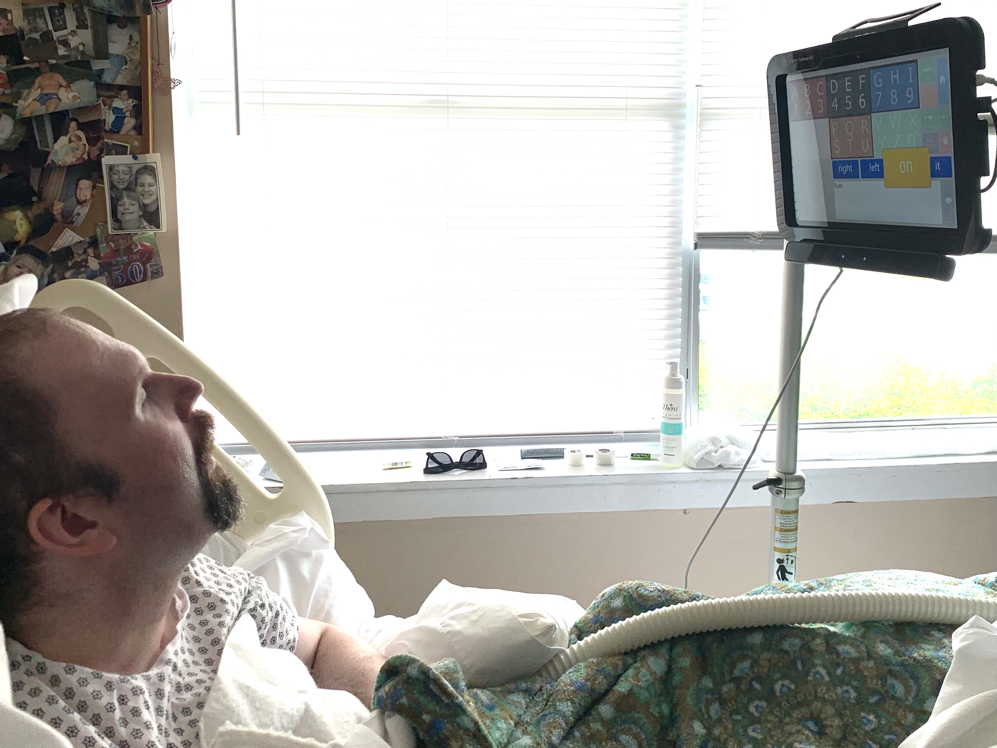 Jacob’s new eye gaze computer