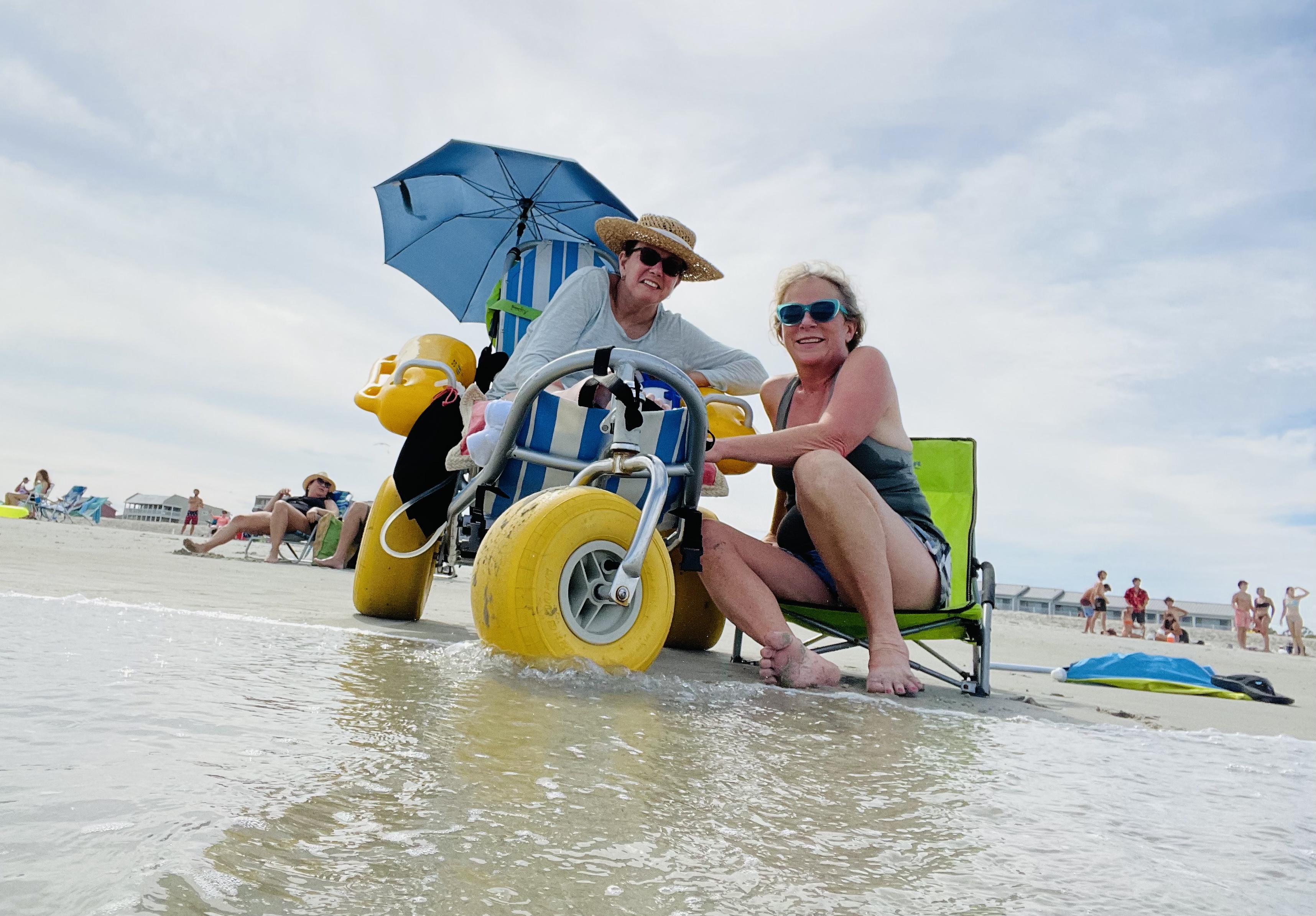 Hang’in at the beach w/Beck!