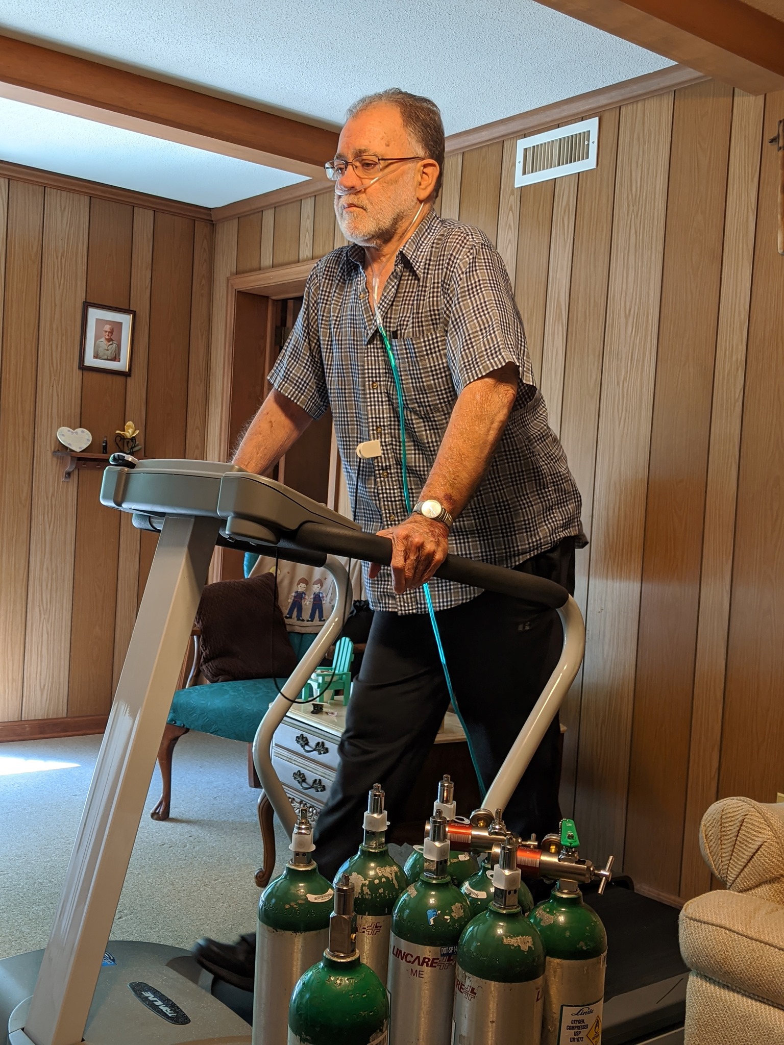 Exercise at home amid stay at home order