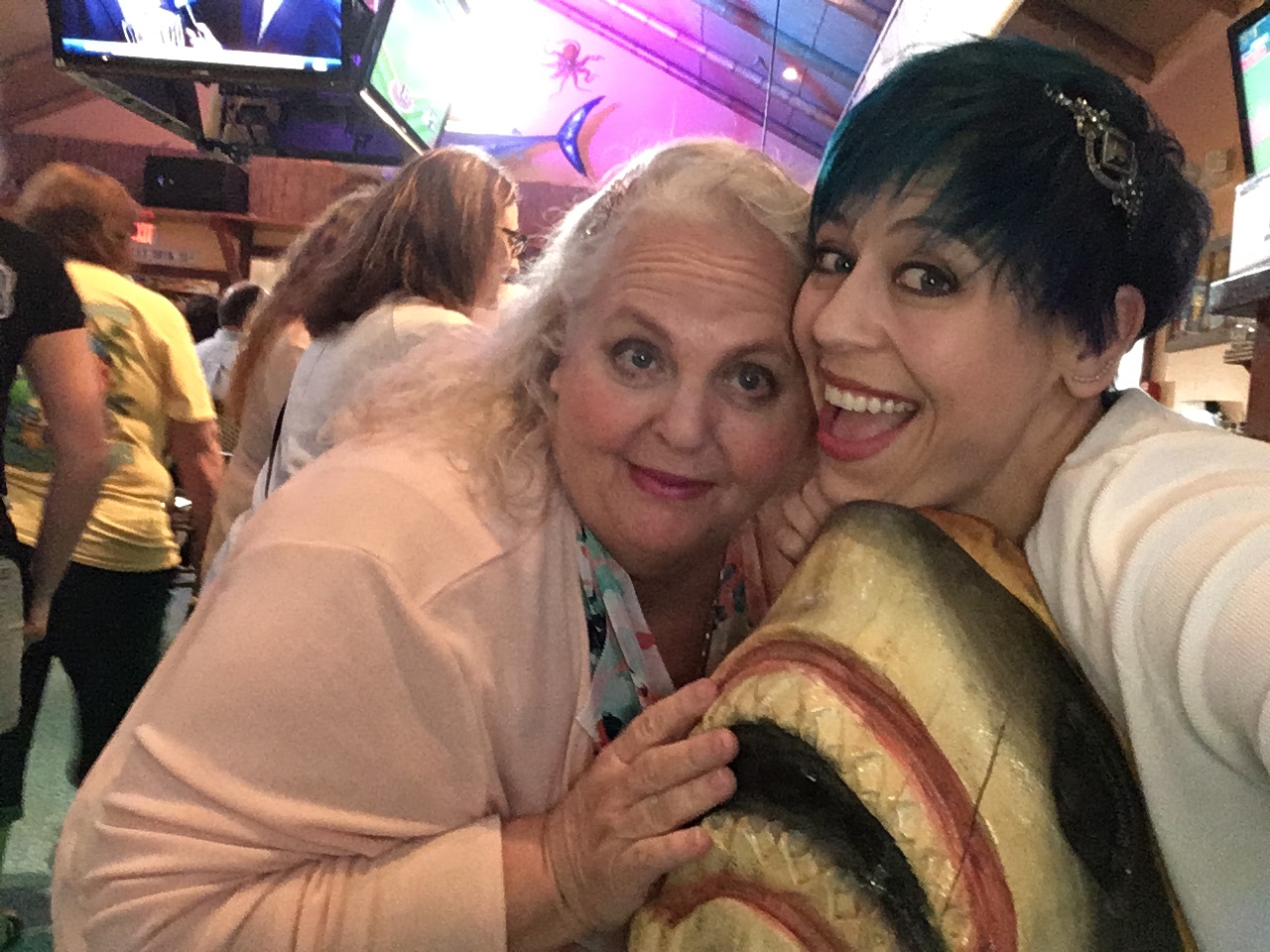 Karen and her glowing smile! 