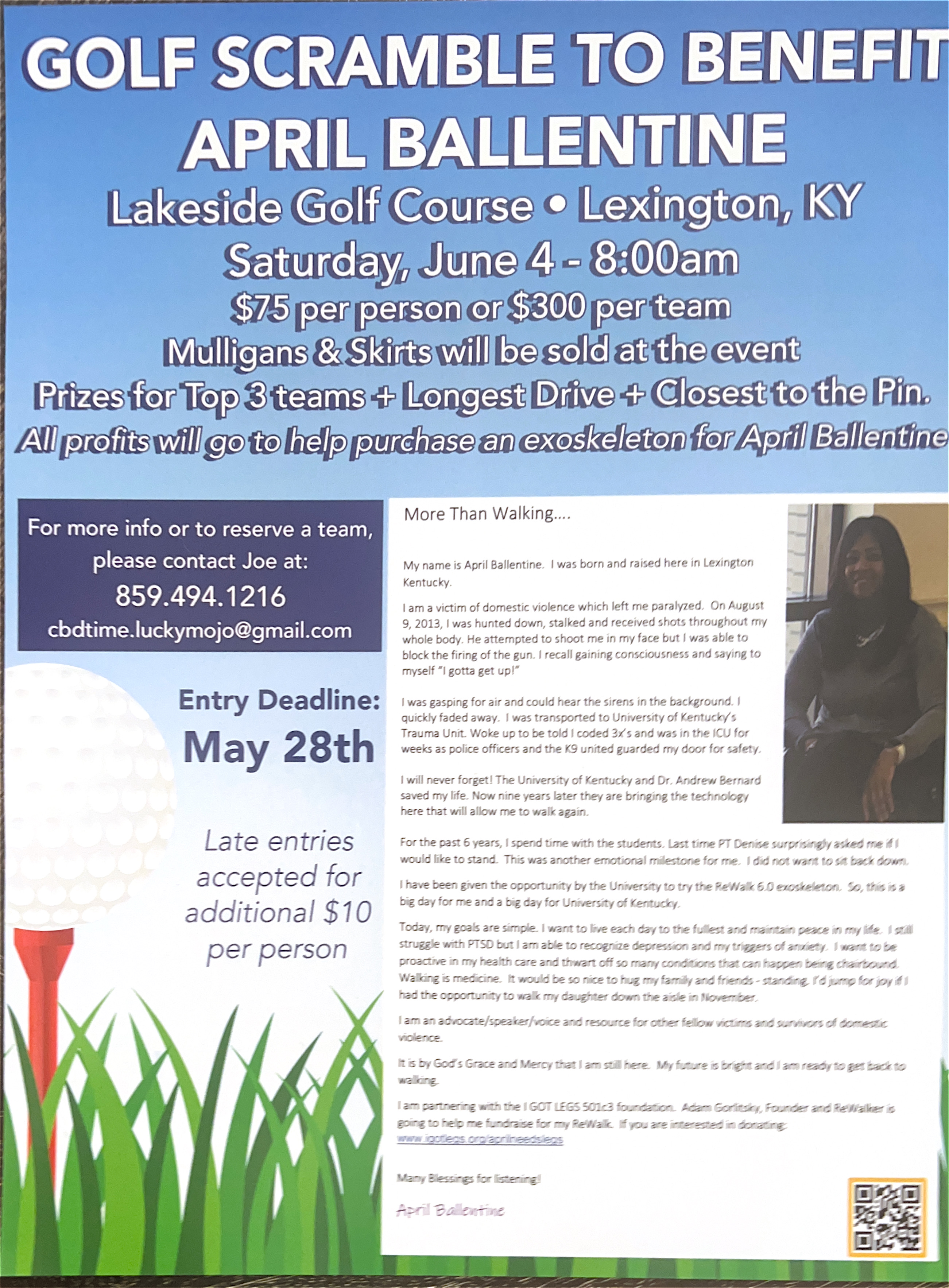 Golf Scramble hosted by Joe Boese/ CBD Time