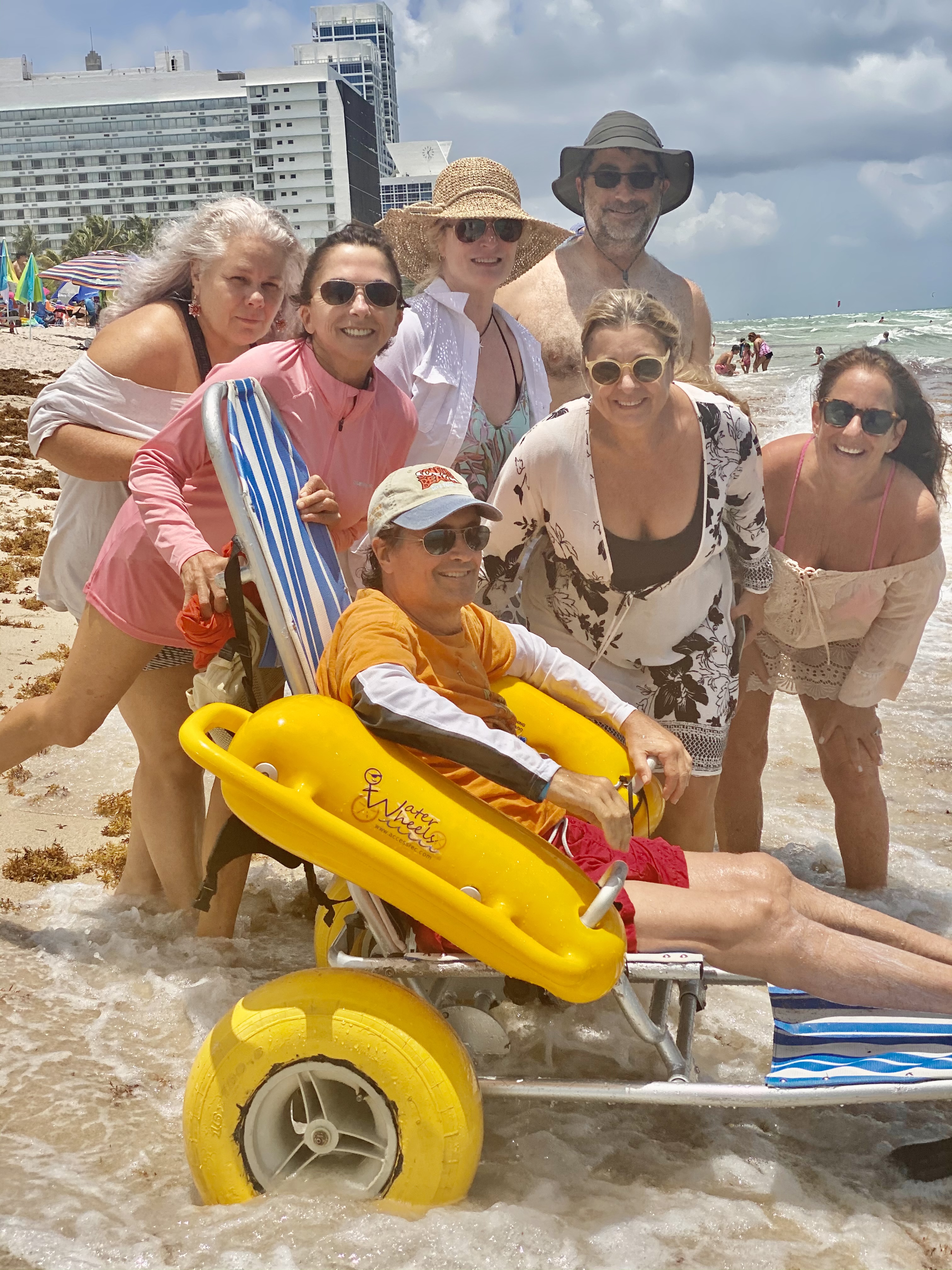 First day at the beach
