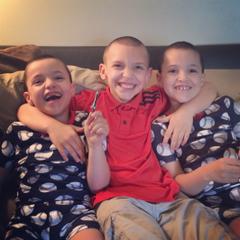 With their big brother