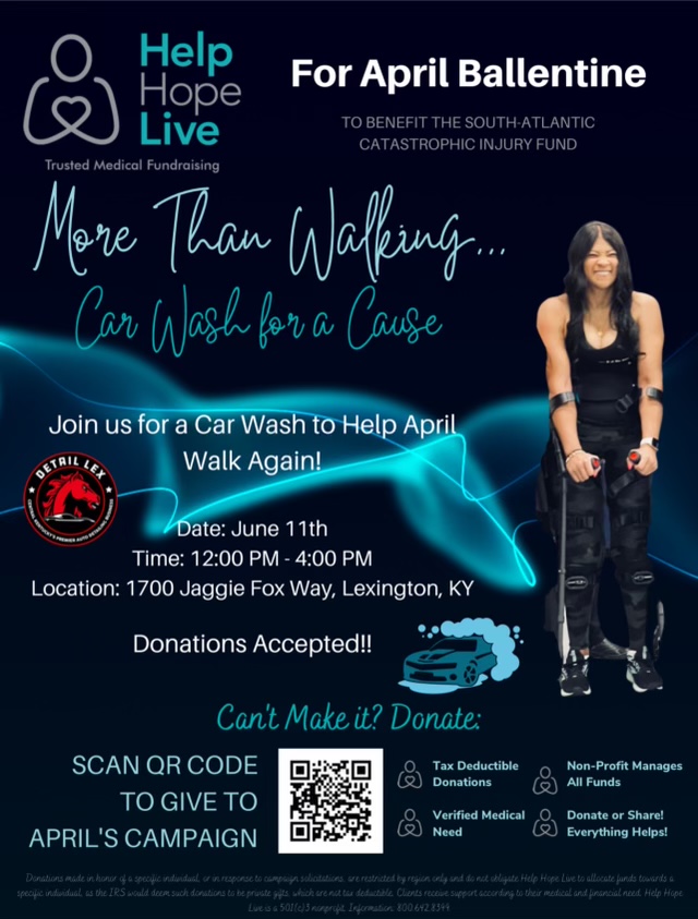 Car Wash sponsored by Daryl Lyons/ Detail Lex