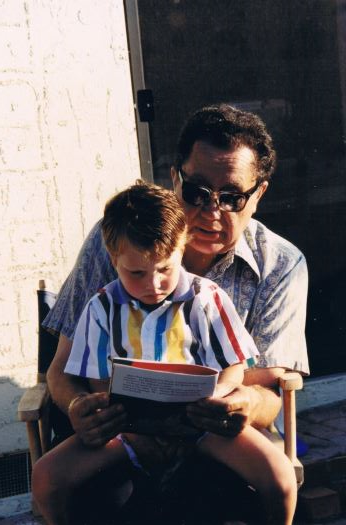 Dave with his Grampa K