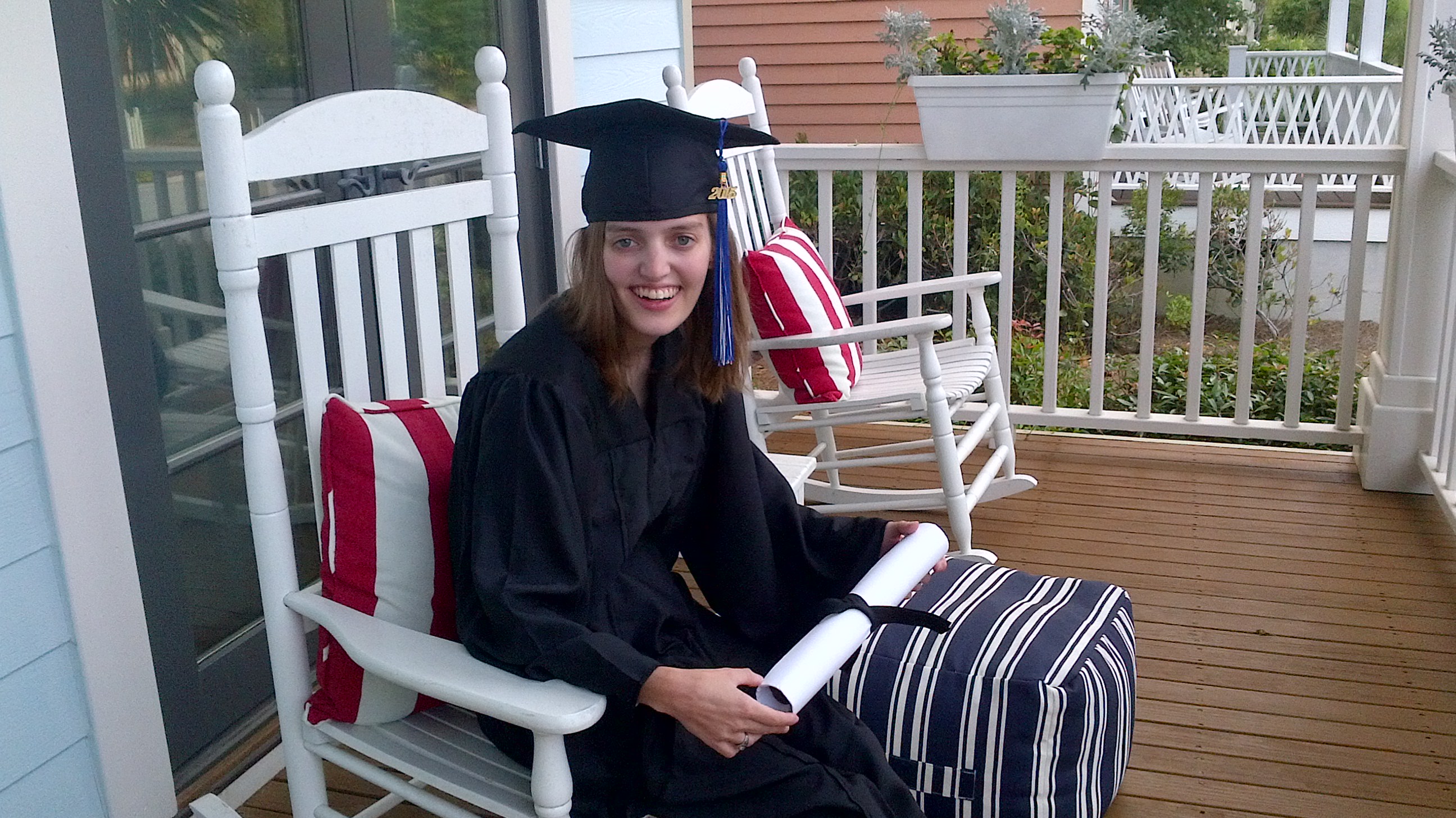 Emma's 2015 graduation