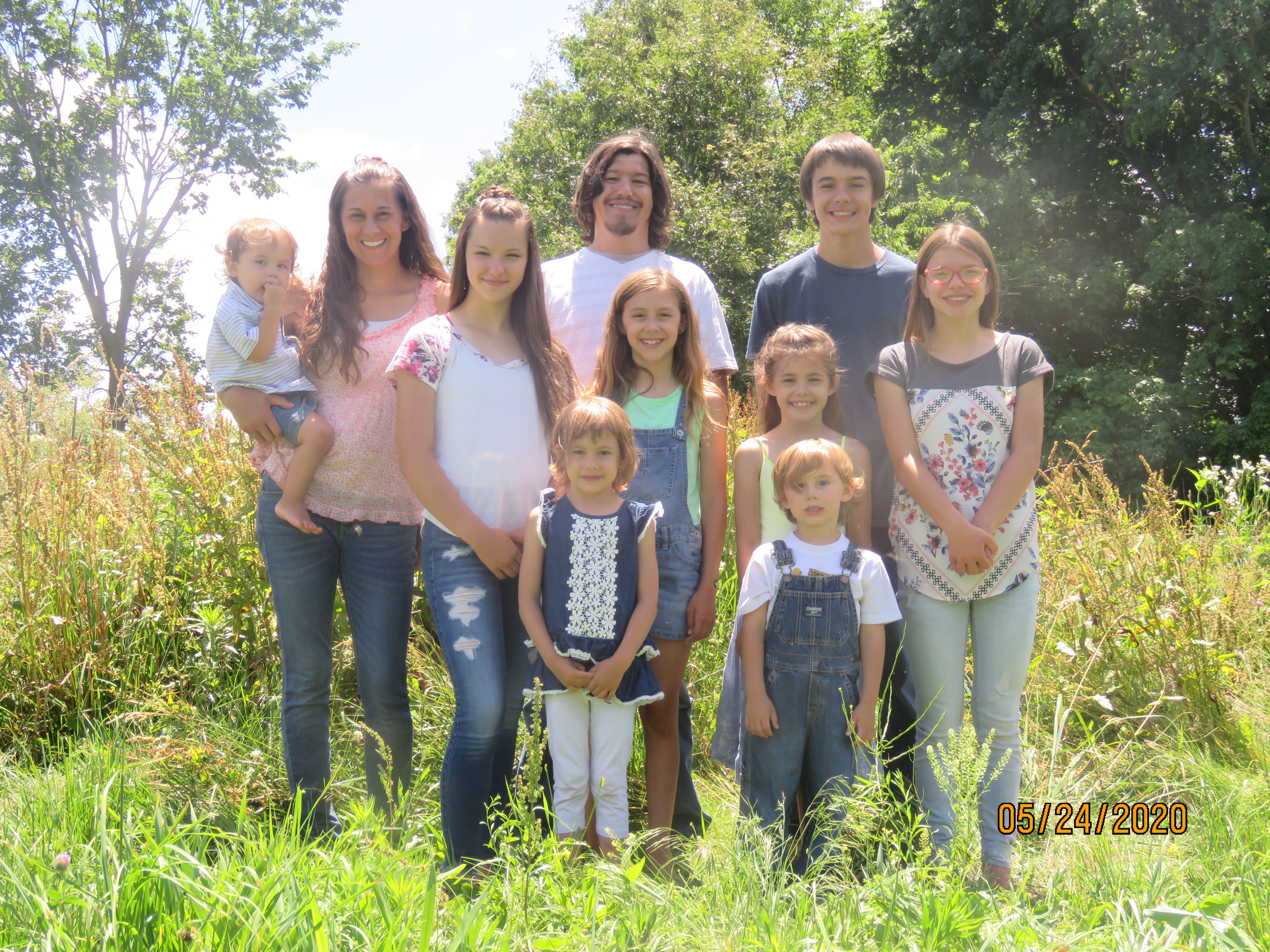 Randy and his family