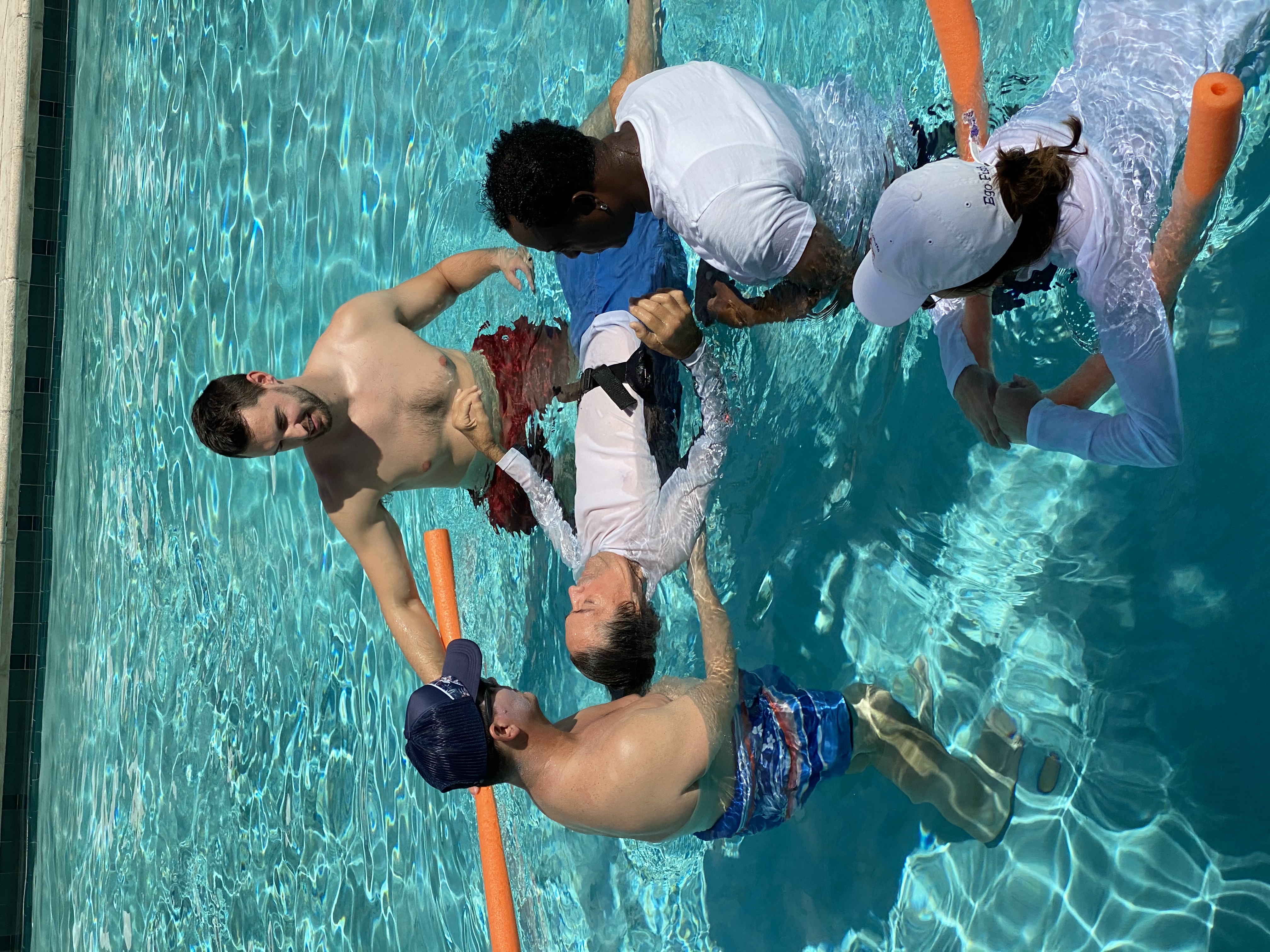 First day in the Pool