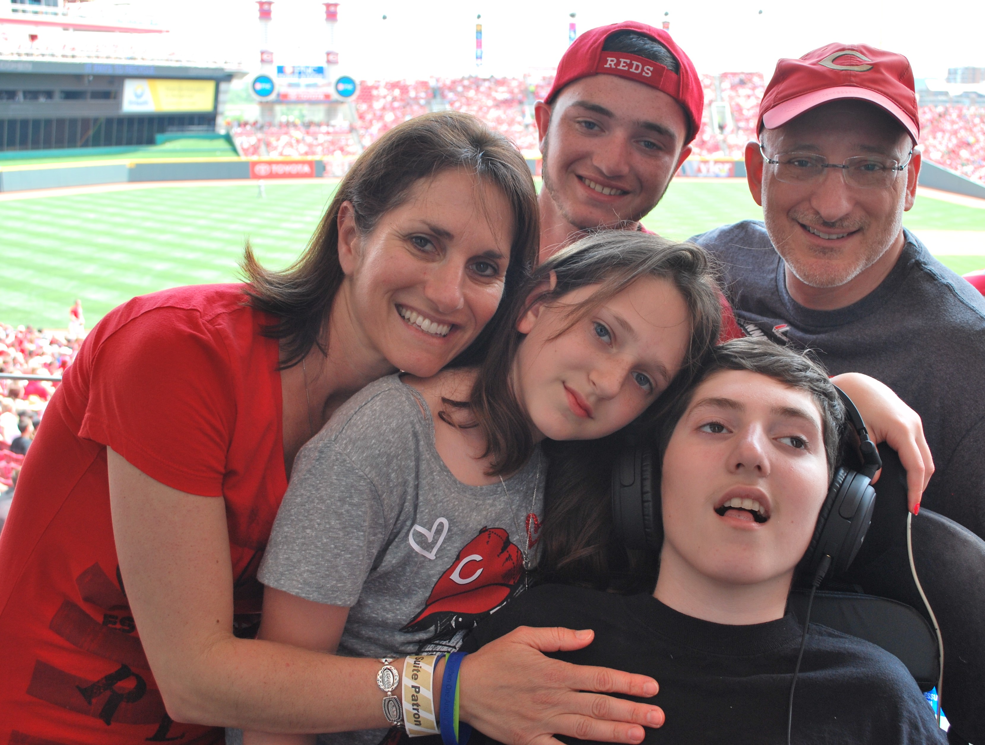 Mother's Day at a Cincinnati Reds Game