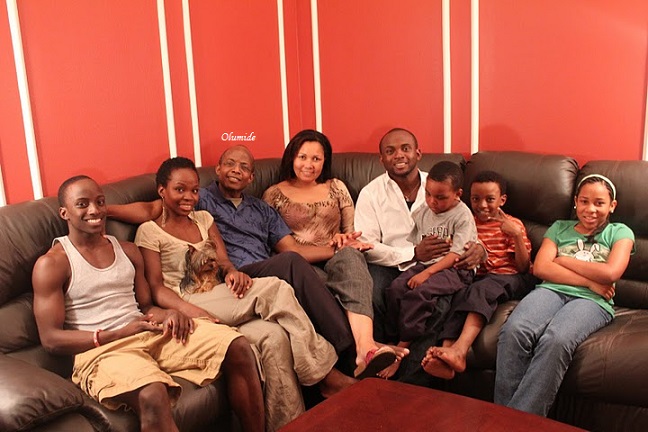 Olumide's family