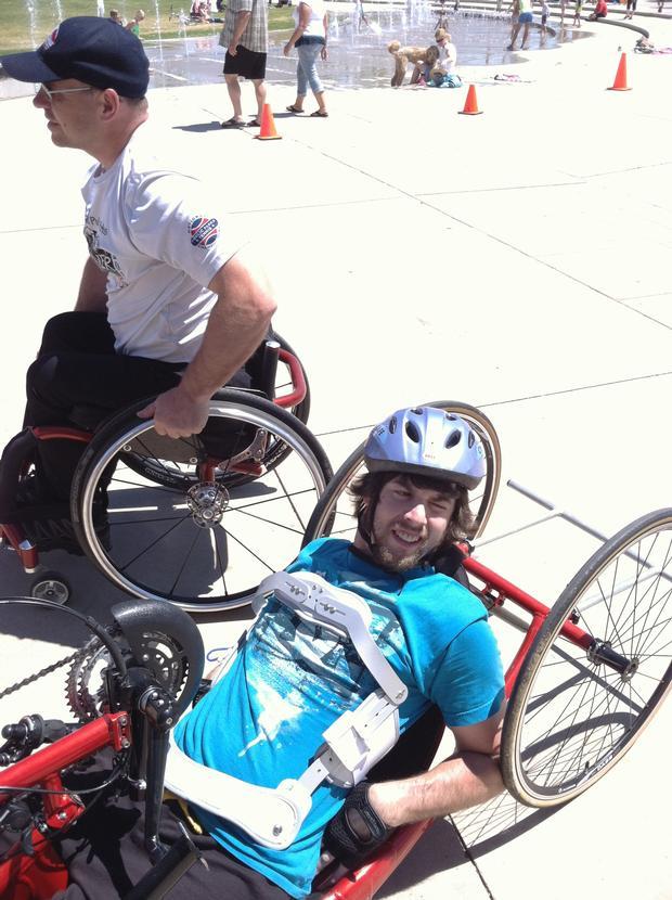 Bike outing with Craig Hospital