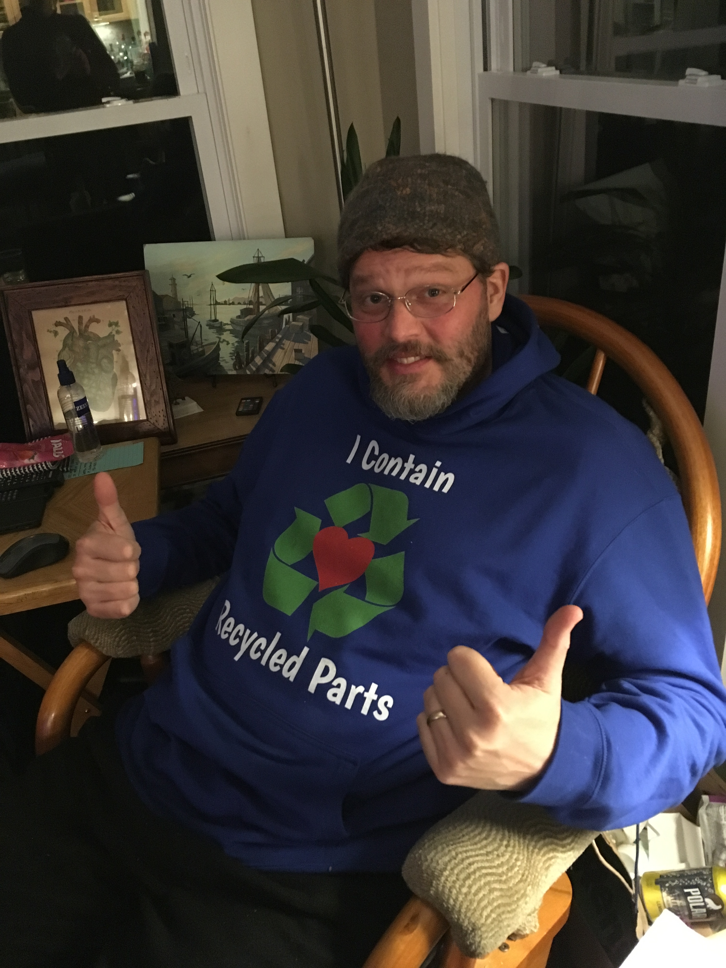 New Year's Recyled Parts . . . and Max