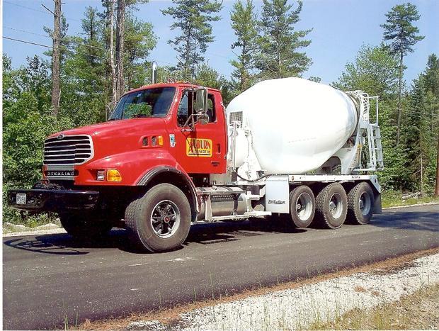 My cement truck when I used to work