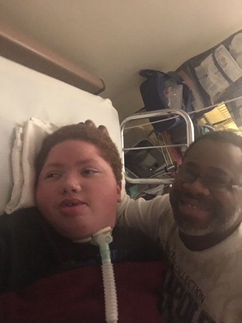 Brandon and his Daddy