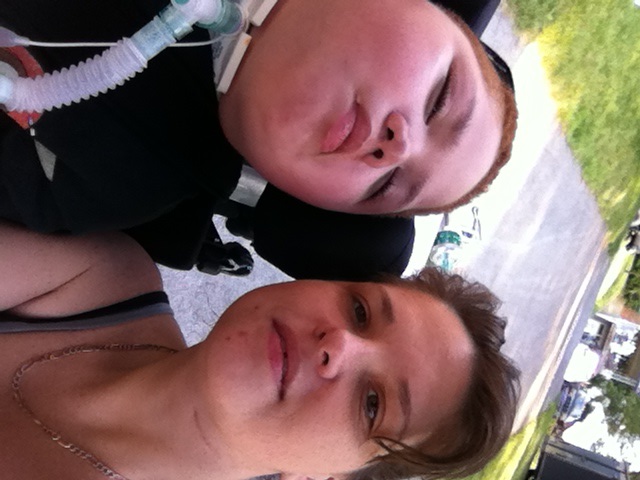 Brandon & His Mom before her passing away