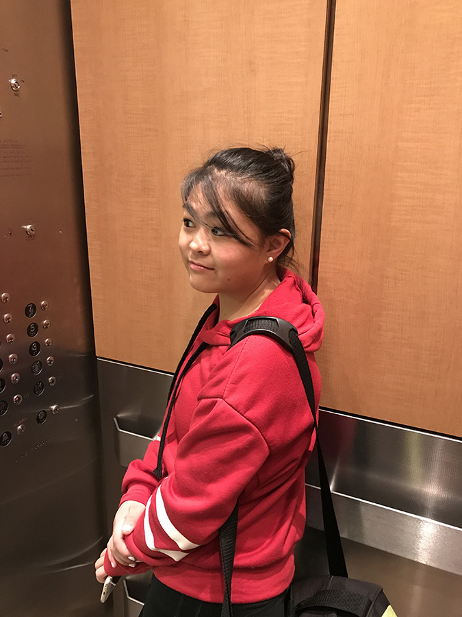 Genevieve in the Hospital