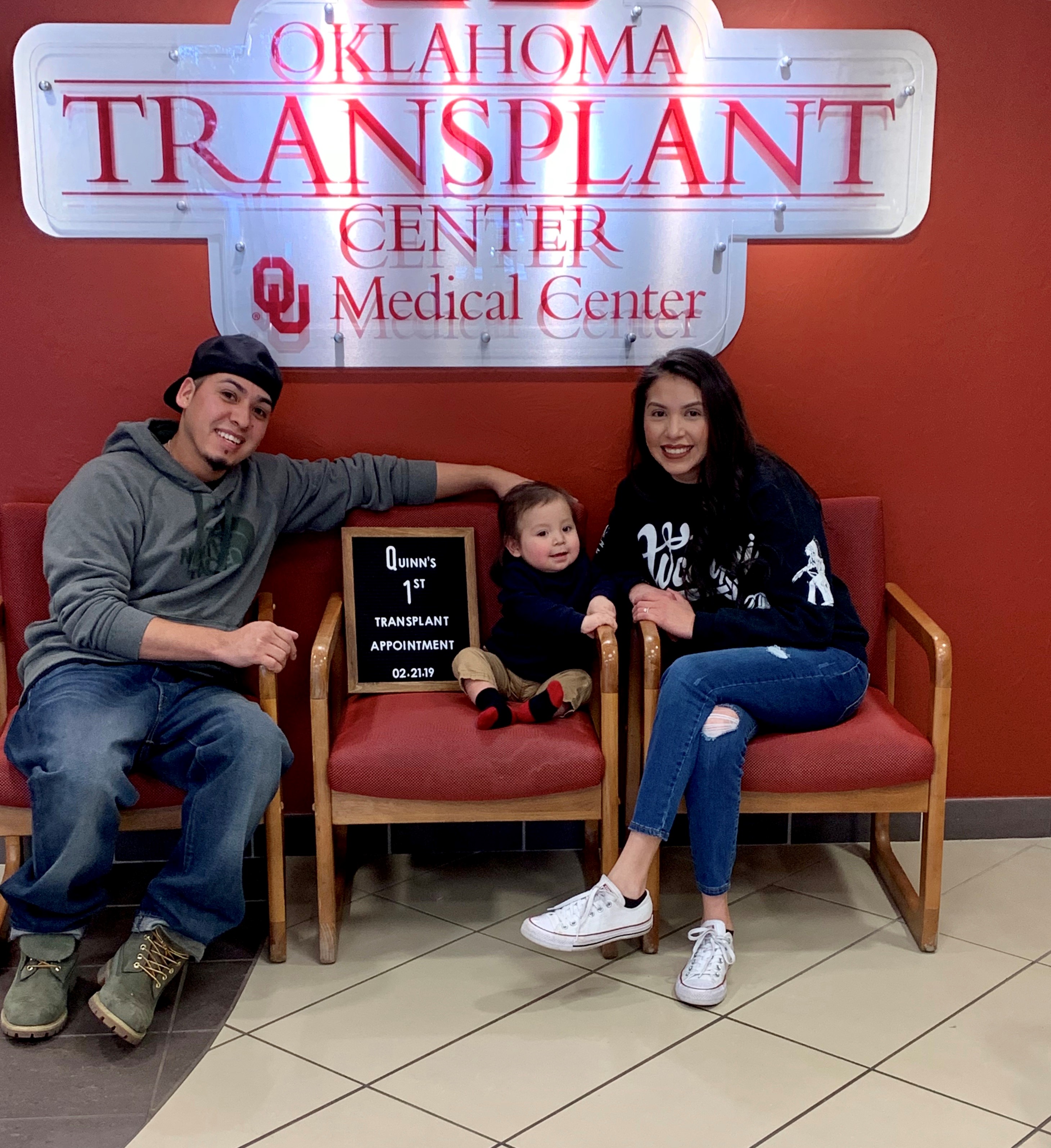 1st transplant appointment