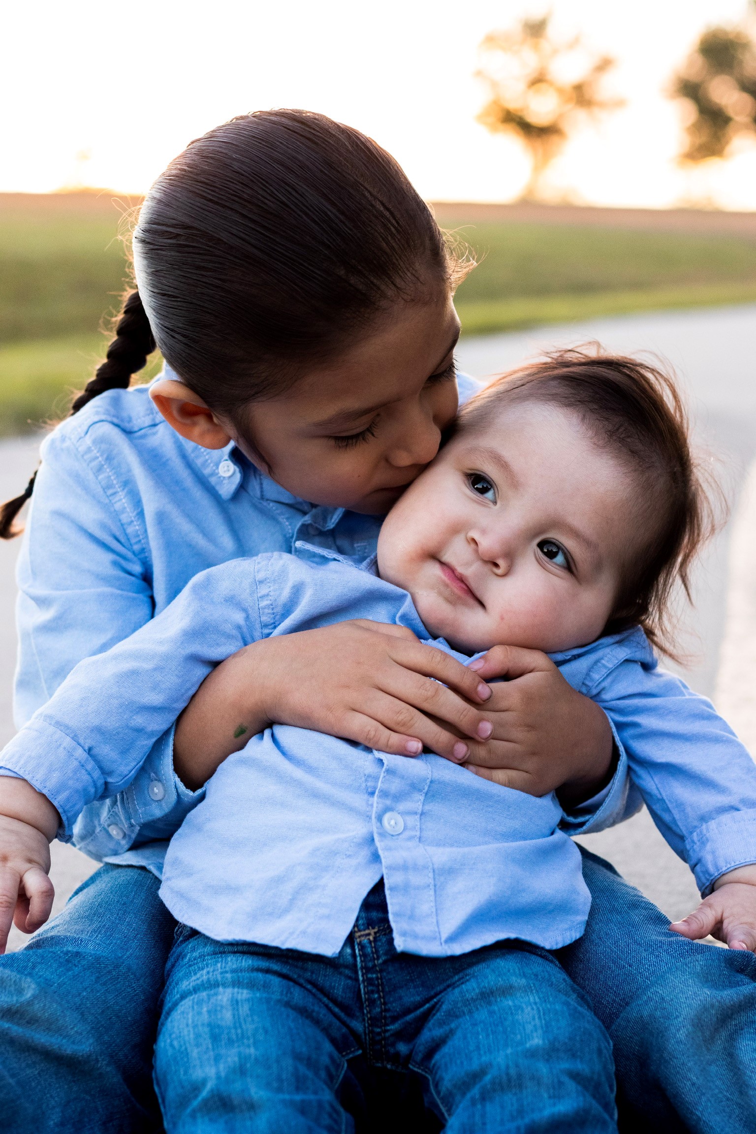 Quinn and his big brother Sim