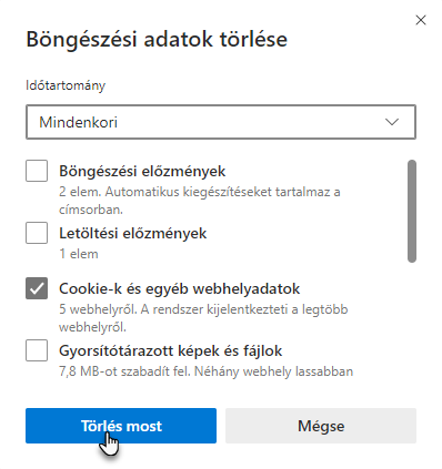 microsoft edge cache clear 3