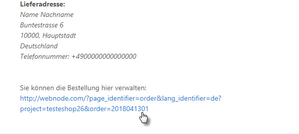 Bestellungen weiter bearbeiten