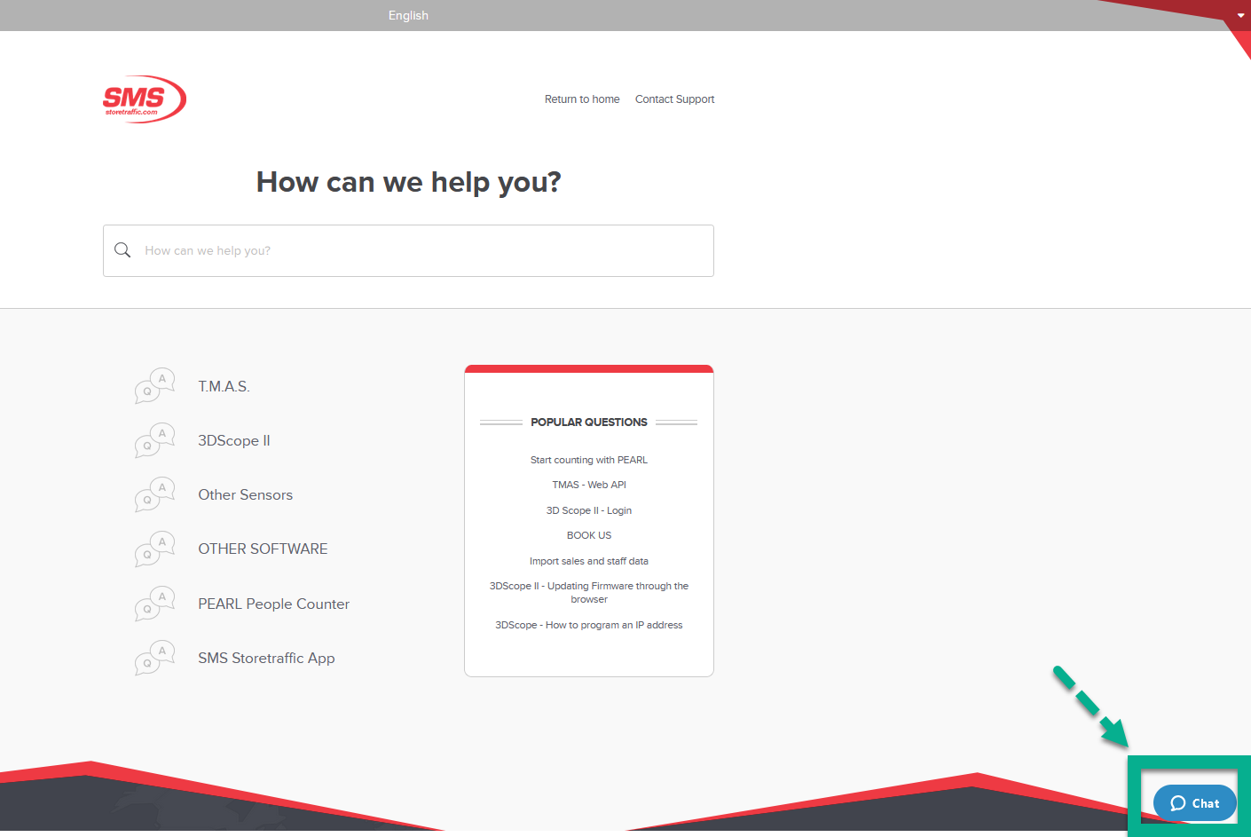 Getting Help by Chat from SMS Support