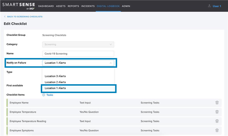 Support SmartSense By Digi Safetemps SmartSense Dashboard How To Enable Email Notifications