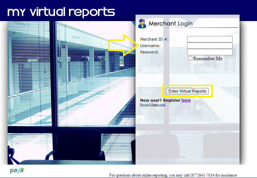 Virtual Report. Upload Registration for My Virtual Reports - Nuvei