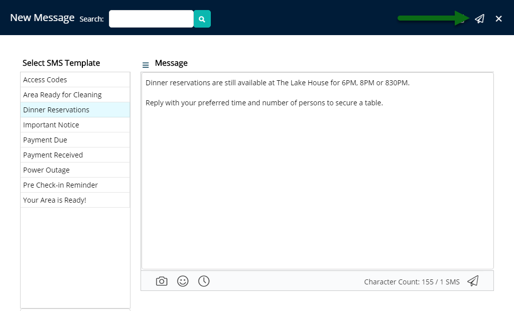 Message Centre — RMS Help Centre