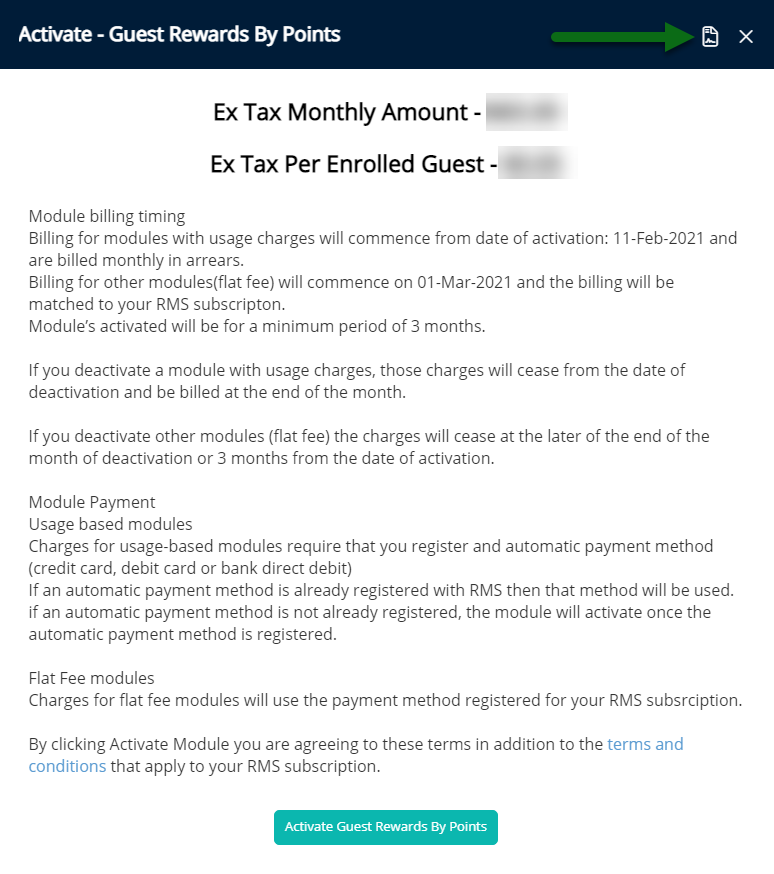 Guest Rewards — RMS Help Centre