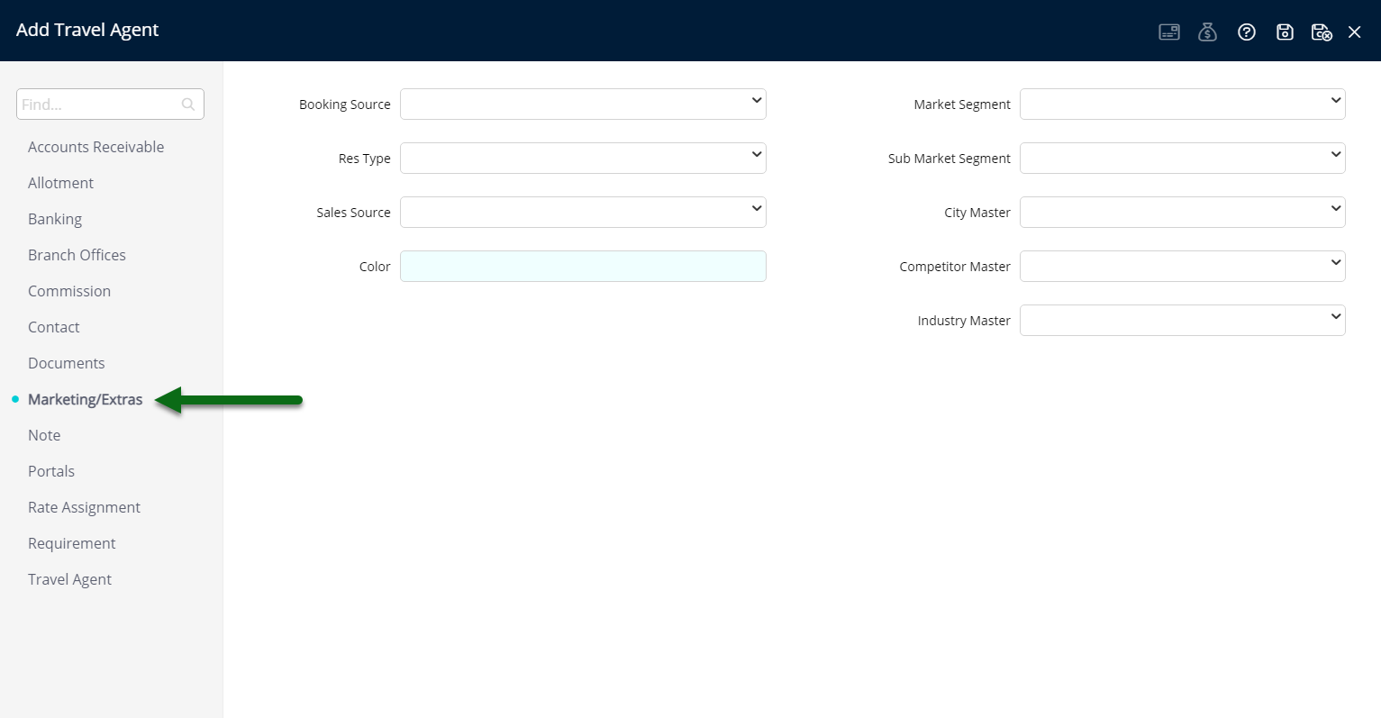 Travel Agent — RMS Help Centre