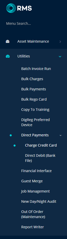 Direct Payments Charge Credit Card RMS Help Centre