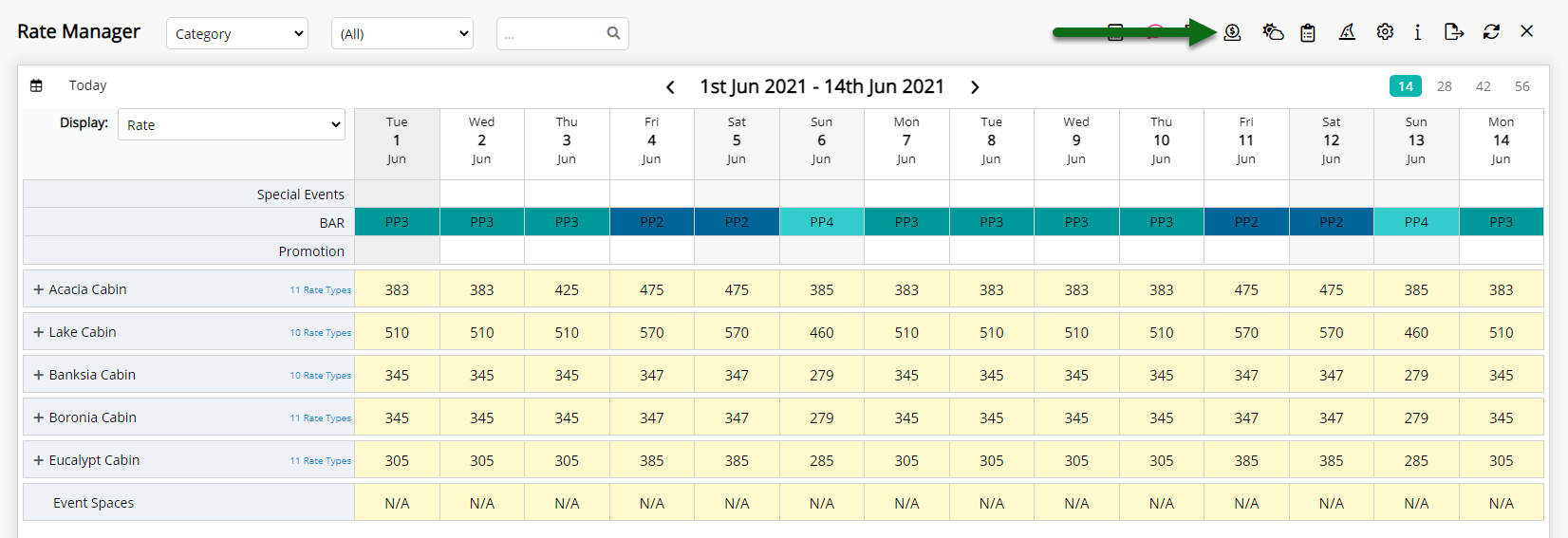 Early Checkin/Checkout Fees — RMS Help Centre