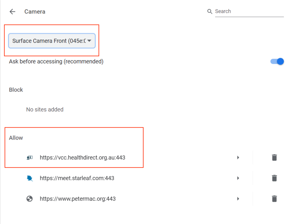 Troubleshooting Issues identified in a precall test Healthdirect