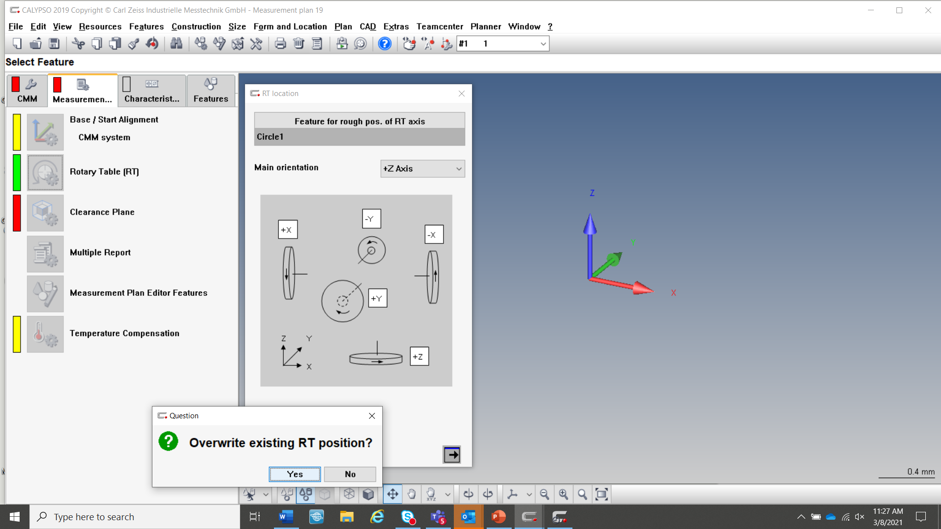 Rotary Table in Simulation - General - ZEISS Qualityforum