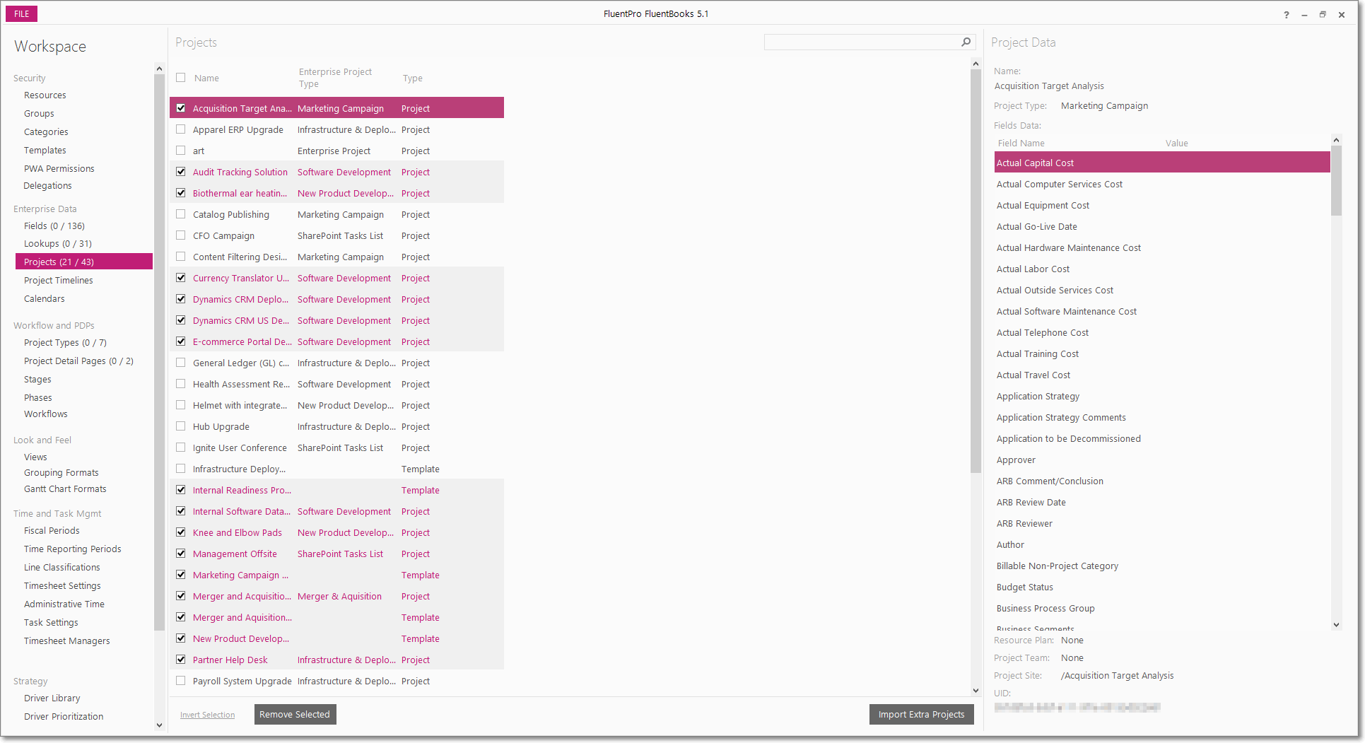 How to migrate specific projects, SharePoint sites, resources - FluentPro