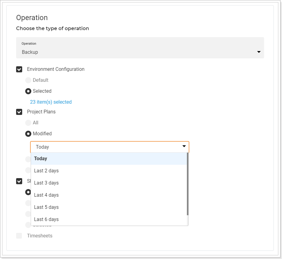 How to create a backup schedule - FluentPro