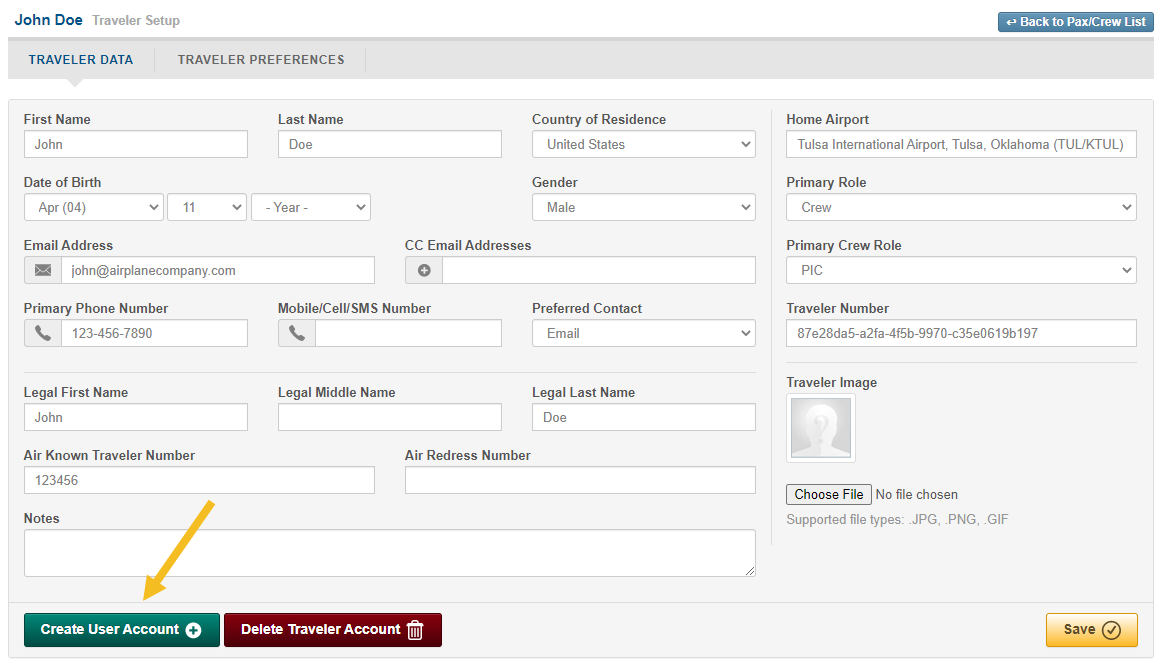 Add, Disable and Delete a User Login Operator Users FlightBridge