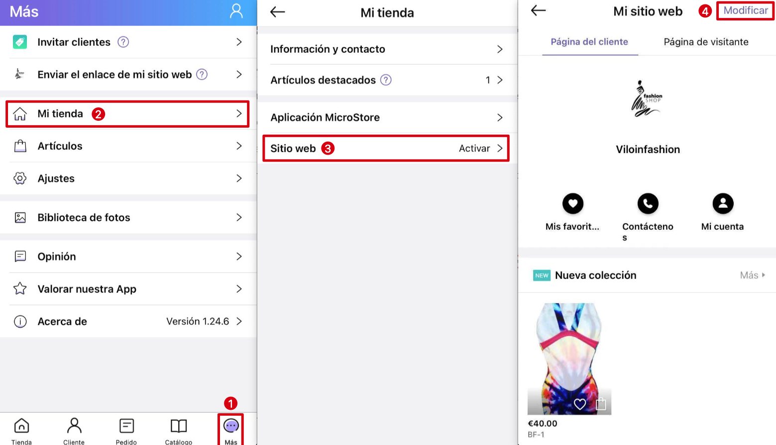 ¿Cómo activar mi sitio web a través de MS Manager? - MC App