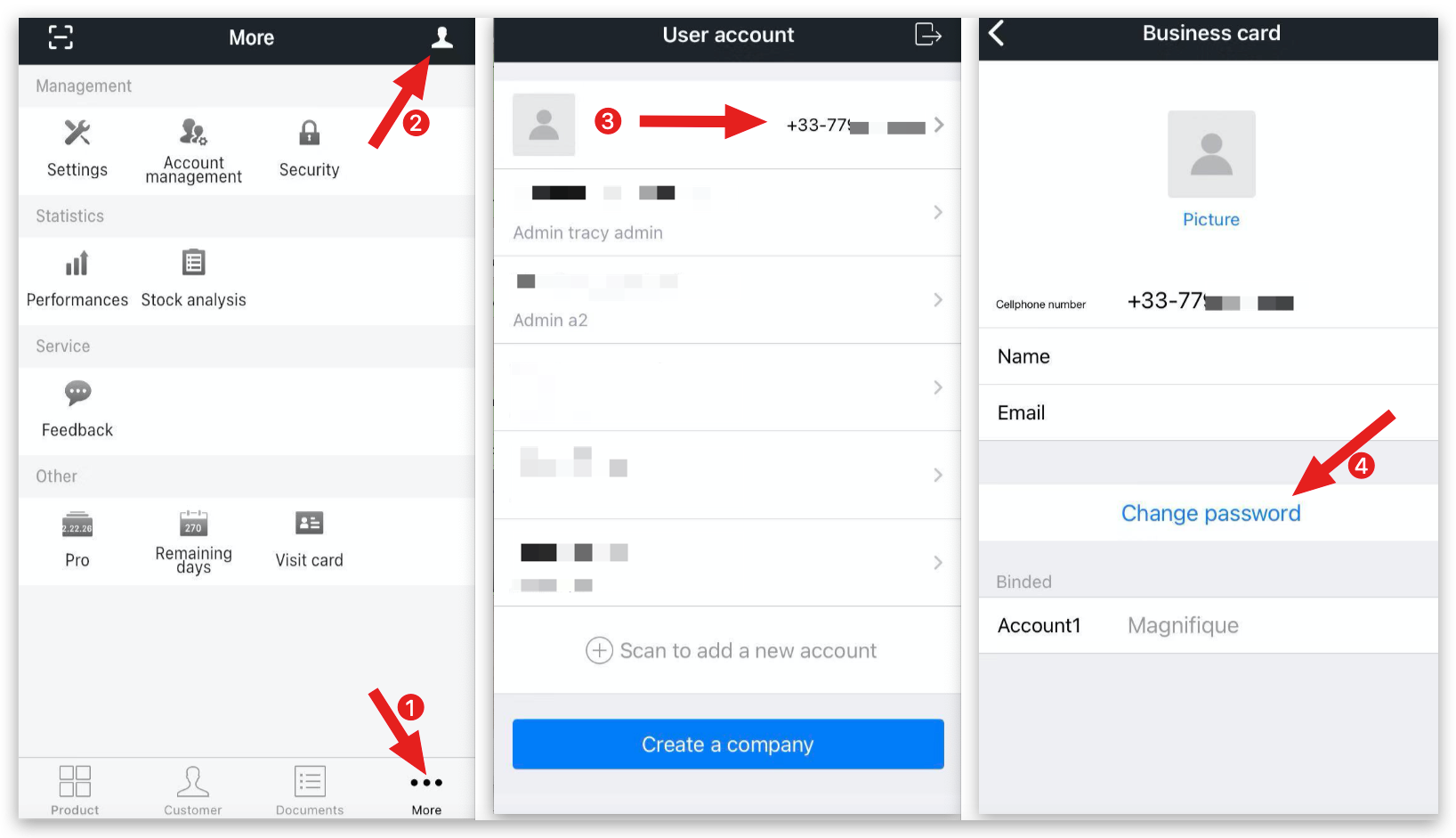 How to change your MC Boss login password? MC App