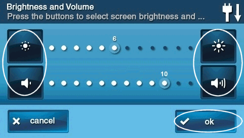 GC2 Panel - Adjust Brightness and Volume - Alder