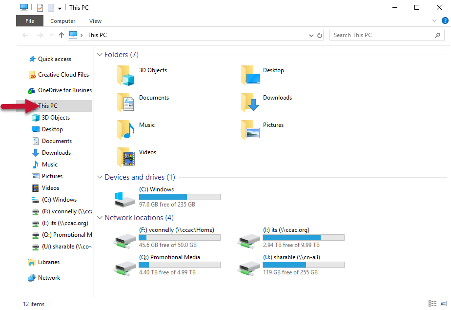 F Drive (Personal Drive) CCAC's Help Center