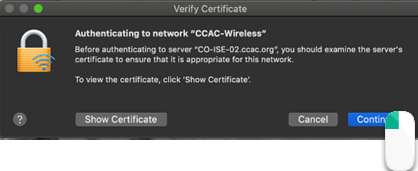 Connecting to CCAC-Wireless Wi-Fi - CCAC's Help Center