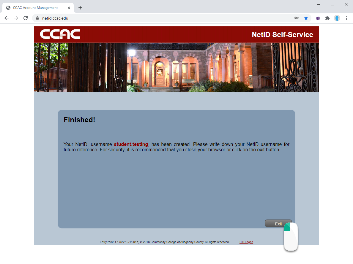 Creating your NetID Student Account CCAC's Help Center