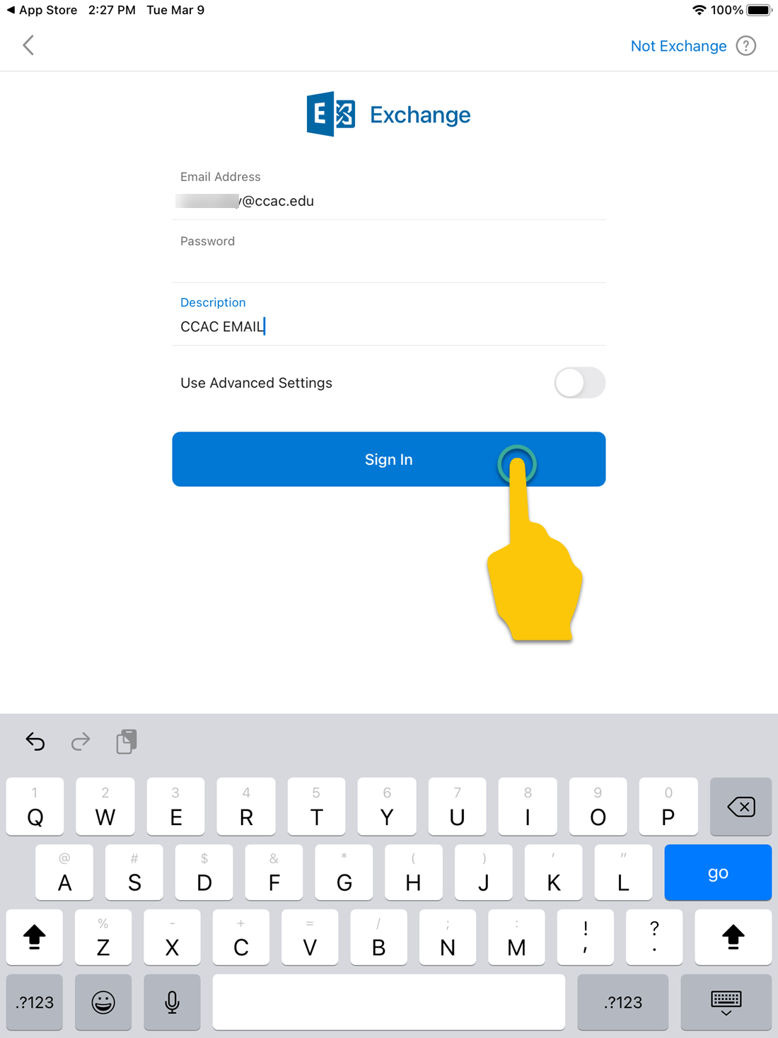 Setting up and Accessing your email through Outlook CCAC's Help Center