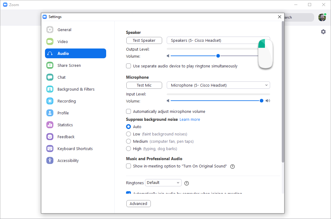 Adjusting your Audio and Video settings in Zoom CCAC's Help Center