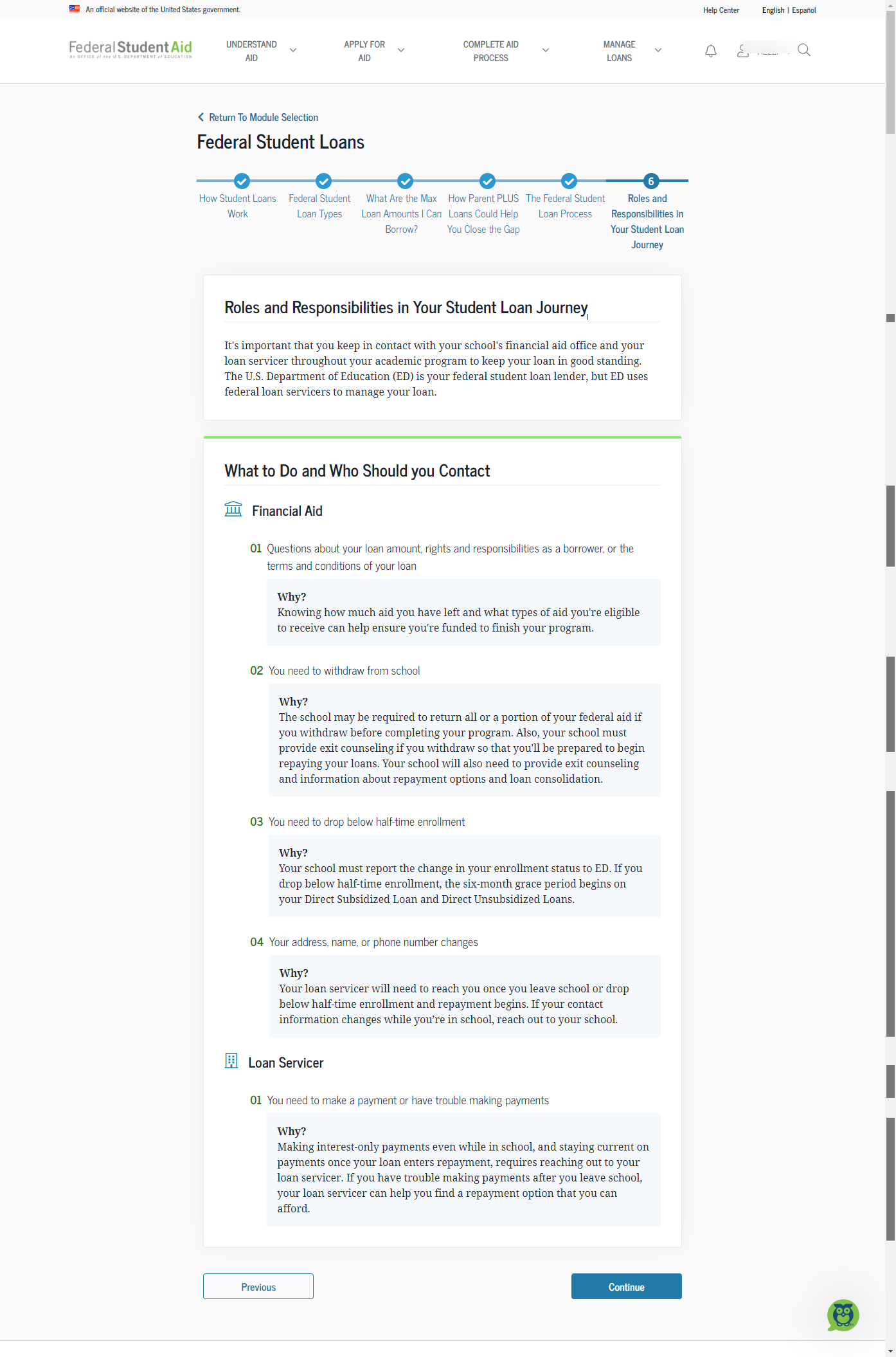 Completing your Loan Entrance Counseling (EC) Guide CCAC's Help Center