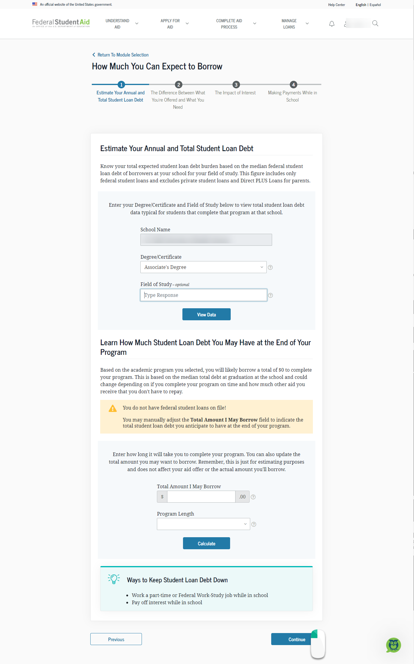 Completing your Loan Entrance Counseling (EC) Guide CCAC's Help Center
