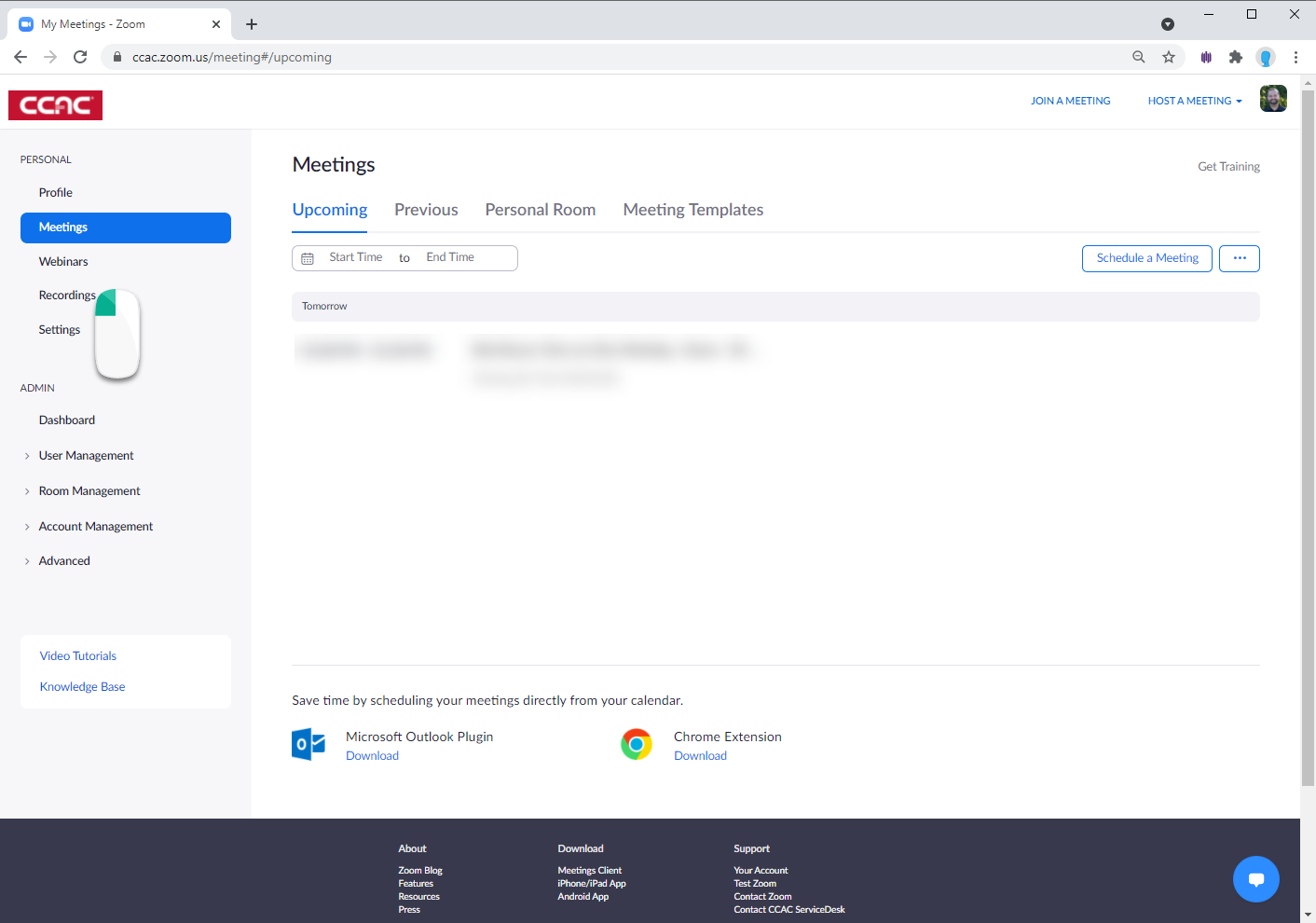 Downloading a Zoom Video and Uploading it to Panopto CCAC's Help Center